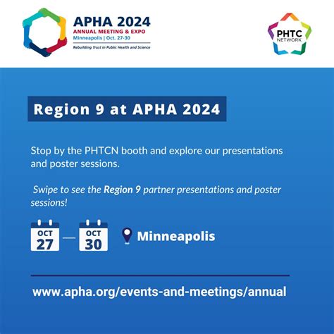 Western Region Public Health Training Center on LinkedIn: Are you going to APHA 2024 Annual ...