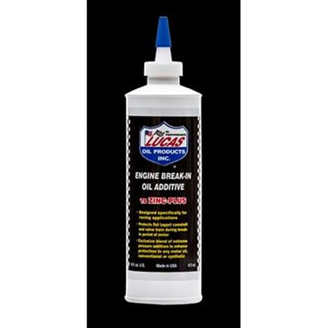 LUCAS OIL 10063 Engine Break-In Oil Additive - Walmart.com