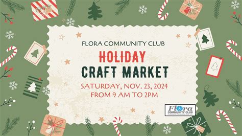Holiday Craft Market, Purdue Extension - Carroll County Indiana, Flora ...