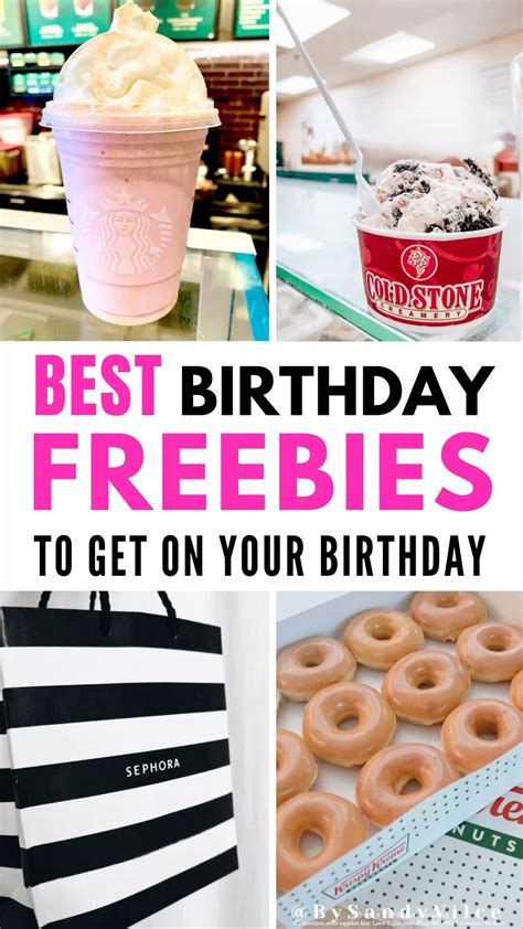 Best 13 51 Best Free Birthday Stuff: How To Celebrate On A Budget – Artofit