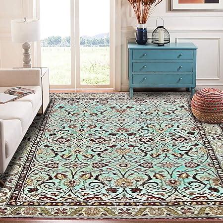 Buy Status Interieur Printed Vintage Persian Home Floor Decor Carpet ...