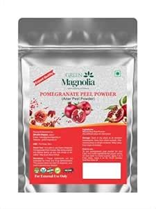 Green Magnolia Pomegranate Peel Powder 150g – Natural Face Pack for All ...