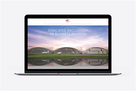 TAG Farnborough Airport Website Design - Design Inc UK