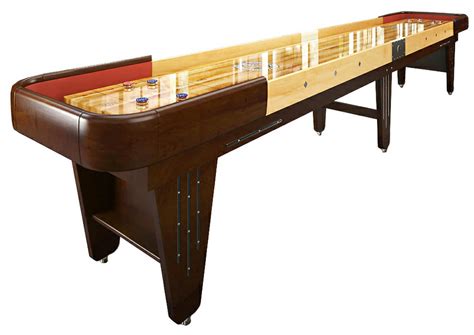 Champion Vintage Charleston Shuffleboard Table, 12 ft, 14 ft, 16 ft, 18 ...