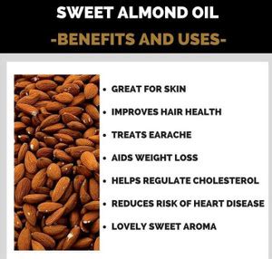 Sunfly 100% Pure Sweet Almond Hair Oil for Hair and Skin-200ML Hair Oil ...