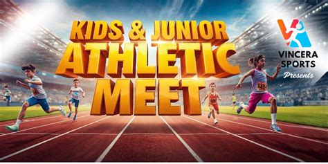 KIDS & JUNIOR ATHLETIC MEET 2026 Tickets, Nehru Stadium Gate 1 ...