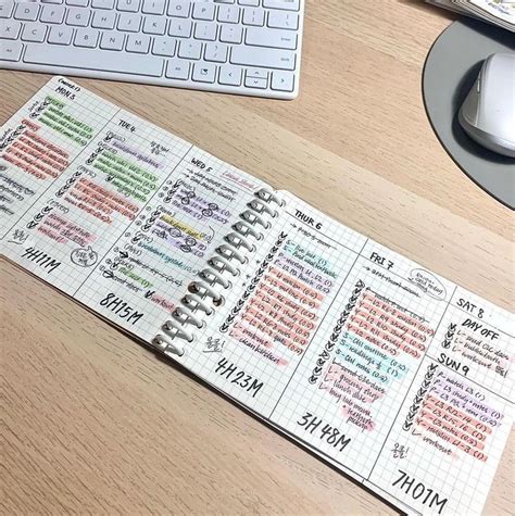 Image result for Study Planner Notebook