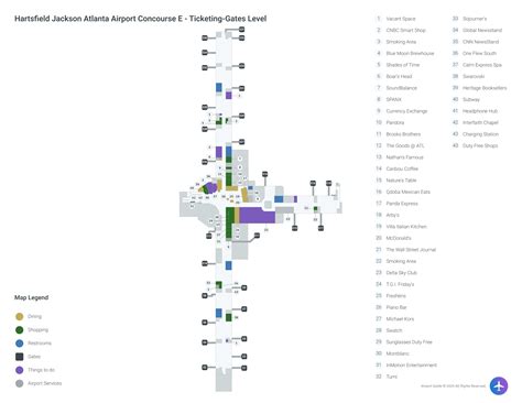 Hartsfield - Jackson Atlanta Airport (ATL) | Maps