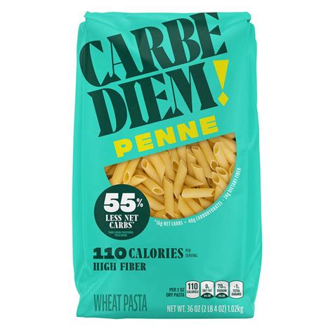 Carbe Diem! Penne Pasta (36 oz) Delivery or Pickup Near Me - Instacart