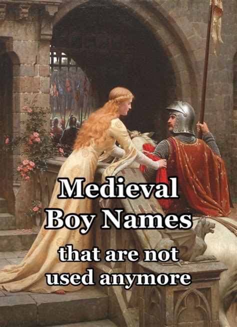 Badass medieval boy names and their meaning – Artofit