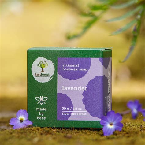 Artisanal Handmade 'Pebbles' Beeswax Soap - Lavender – Last Forest