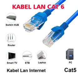 Promo DT - Vention Kabel LAN RJ45 Cat.6 Gigabit Ethernet UTP 5m 10m 15m ...