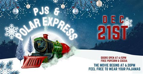 PJs & Polar Express, Cleveland Bradley County Public Library, 21 ...