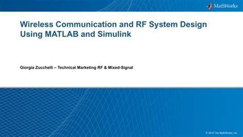 Image result for MATLAB Tutorial for Wireless Communication