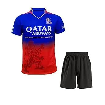 Virat Kohli 18 Cricket Team Original Jersey Tshirt with Shorts 2023 ...