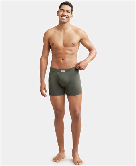 Buy Super Combed Cotton Rib Solid Boxer Brief with Ultrasoft and ...