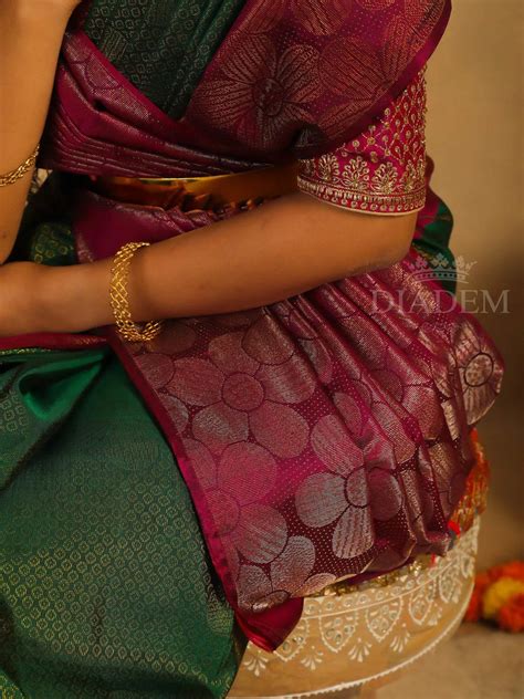 Zari Work Saree Designs for Every Wedding Function