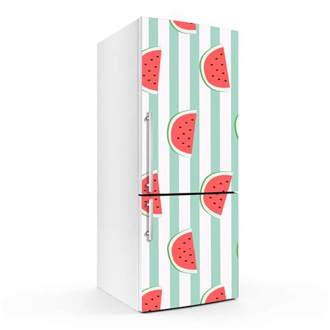 Cutted Watermelon Art Self Adhesive Sticker For Refrigerator ...