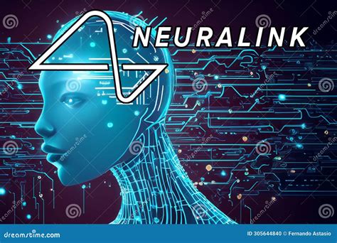 Neuralink. Elon Musk Artificial Intelligence Stock Photo - Image of ...