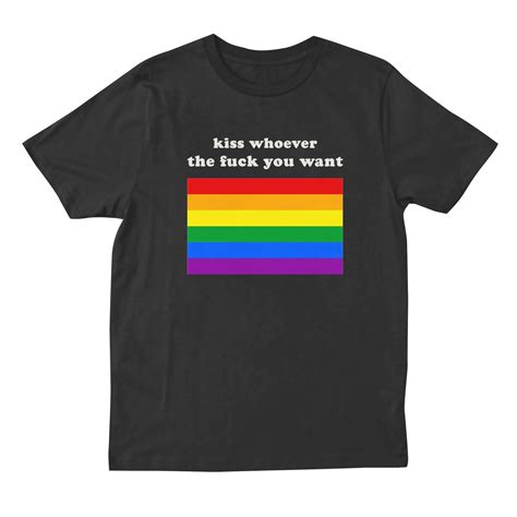 Pride T-shirt - Kiss Whoever – Provoke Store