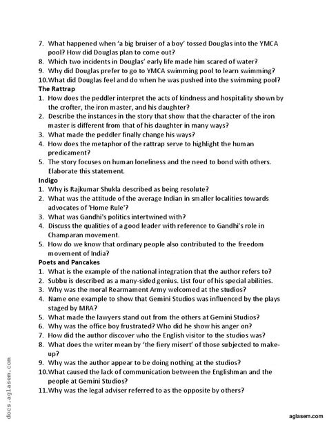 Image result for Class 12 English Important Answer Question