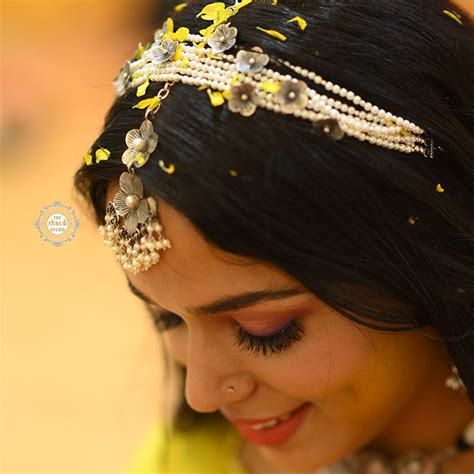 Jasmine Pearl Maangtika – The Chandi Studio