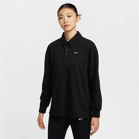 Women's Black Polos. Nike SG