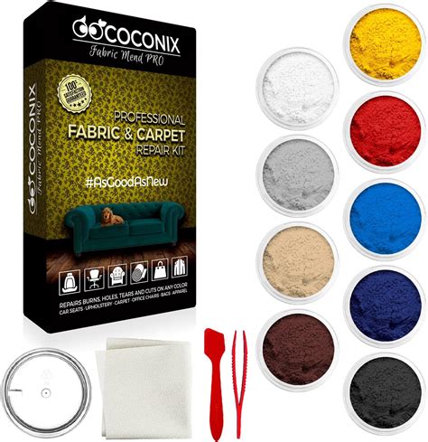 Coconix Fabric and Carpet Repair Kit - Repairer of Your Car Seat, Couch ...