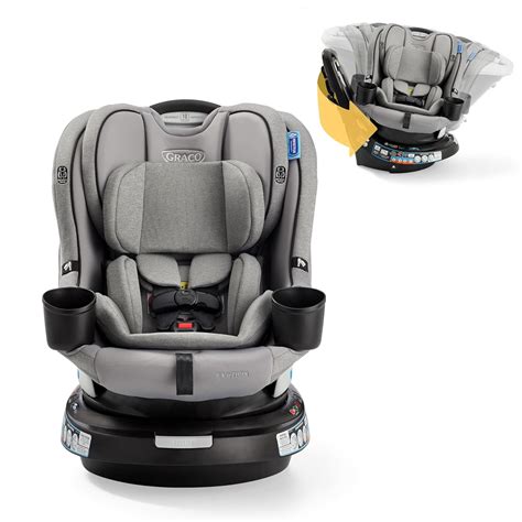 Graco EasyTurn 360 2-in-1 Convertible Car Seat, 360 Degree Rotating ...