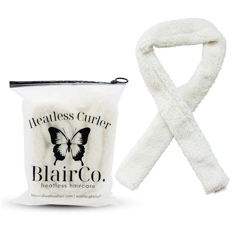 Amazon.com : BlairCo. Cream Heatless Styling Hair Curler: No Heat ...