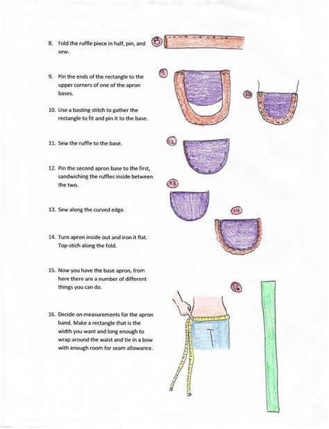 Image result for Ruffled Apron Tutorial