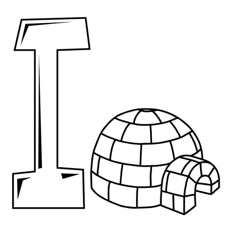 Letter Ii Coloring Pages