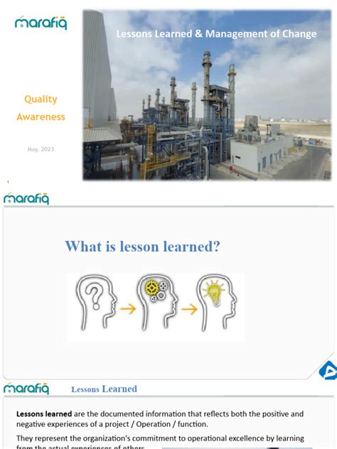 Image result for Change Management Lessons Learned Examples