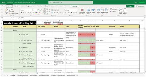Image result for Material Tracking Excel Sheet