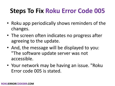 Image result for Error Code 005 Roku