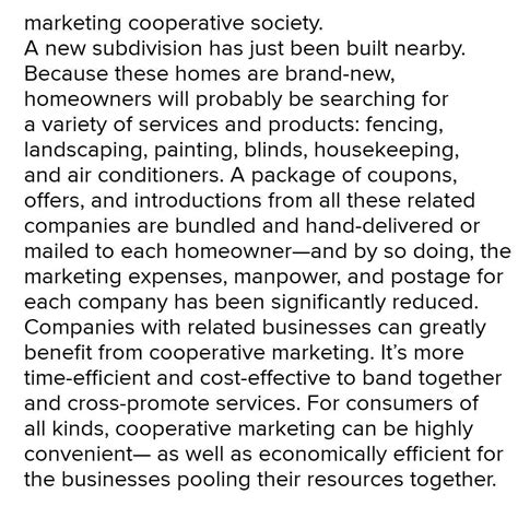 write short notes on marketing cooperative societies and producers ...