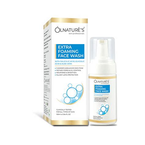 OLNATURE'S EXTRA FOAMING FACEWASH Maxnova Healthcare
