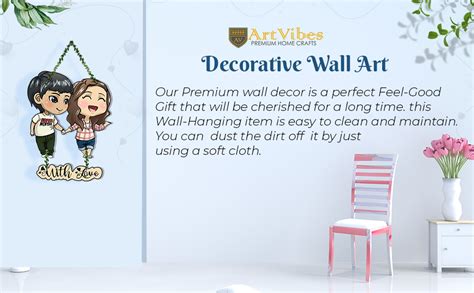 Artvibes Couple Wall Hanging For Home Decor | Couple Gifts For ...