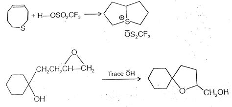 Draw a stepwise mechanism for the following reactions