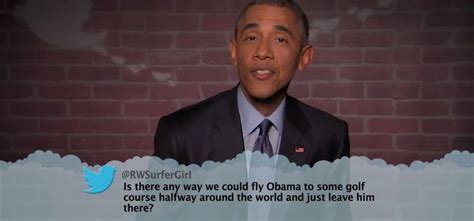 President Obama Reading Mean Tweets On Jimmy Kimmel Live Is One Epic Shit