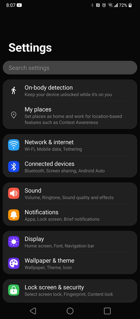 Image result for LG Android 7.0 Color Adjusting Screen