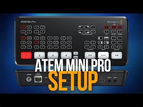 Image result for Complete Atem Mini Setup