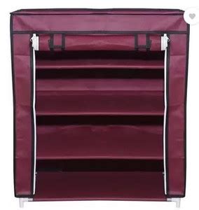 Nutts Fabric Shoe Rack Metal Shoe Rack Price in India - Buy Nutts ...