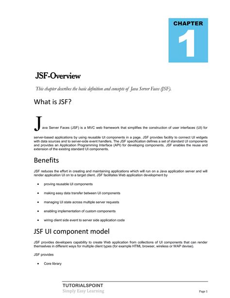 JSF PDF Generation 的图像结果