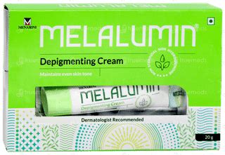 Melalumin Depigmenting Cream 20 Gm - Uses, Side Effects, Dosage, Price ...