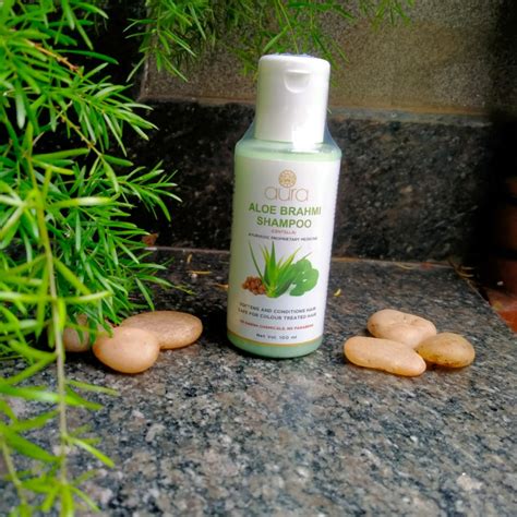 Ayurvedic Aloe vera Brahmi Shampoo (Centella) 100 ml – Aura Experience ...