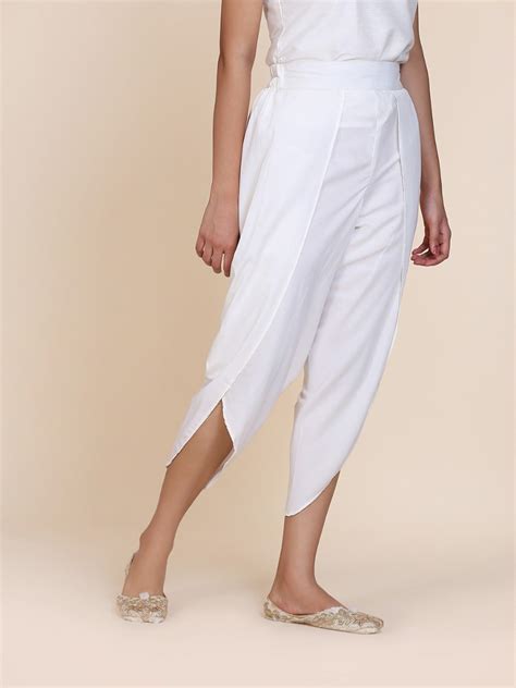 Abhishti cotton crepe tulip pant