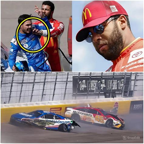 NASCAR EXPLOSIVE: Bubba Wallace suspended after shocking collision with ...