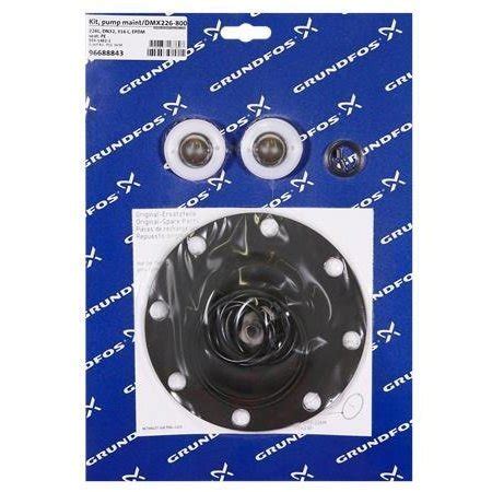Grundfos Kit, pump maint/DMX226-800L/PVC/E/SS Dosing Pump Kits ...