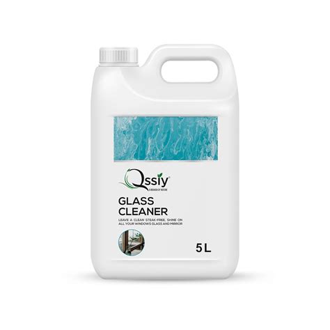 Qssiy 5L Lemon Glass Cleaner – Streak-Free, Ammonia-Free for Windows ...